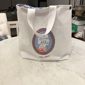 Handmade new Alice in Wonderland Tote bag